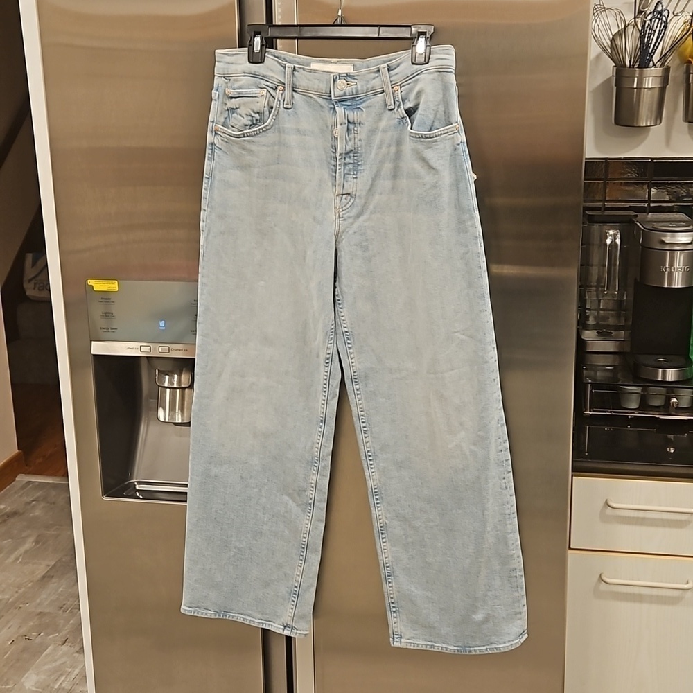 💕MOTHER SUPERIOR💕 High Waisted Spinner Skimp Jeans ~ Pre-Party 28 NWT - Picture 13 of 17